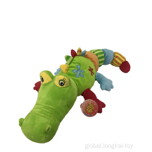 Plush Animal Crocodile Plush Crocodile With Rattle Manufactory